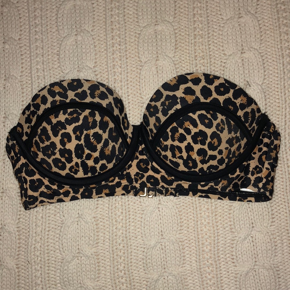Brand new! Target leopard swim top!